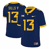 West Virginia Mountaineers 13 David Sills V Navy College Football Jersey Dzhi,baseball caps,new era cap wholesale,wholesale hats